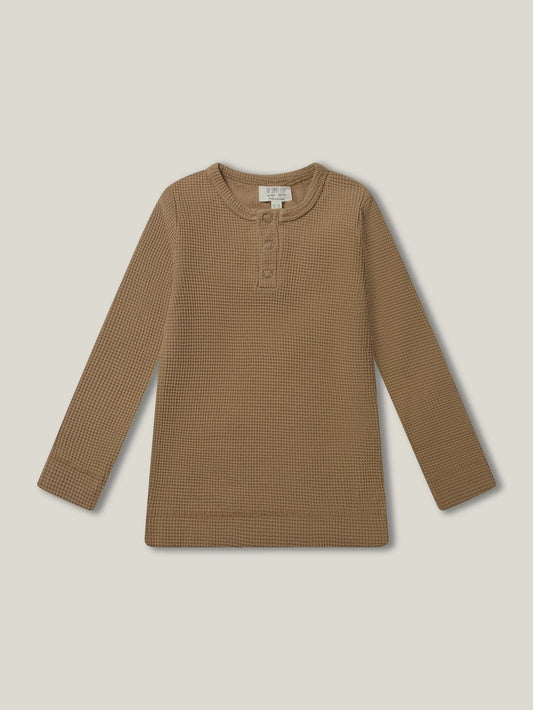 [PRE ORDER] 🇬🇧TSF/organic The Waffle Top有機華夫格棉打底衣