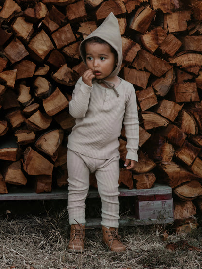 [PRE ORDER] 🇬🇧TSF/organic The Waffle Top有機華夫格棉打底衣